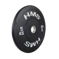 Obciążenie olimpijskie gumowane BBR05 5 kg - HMS