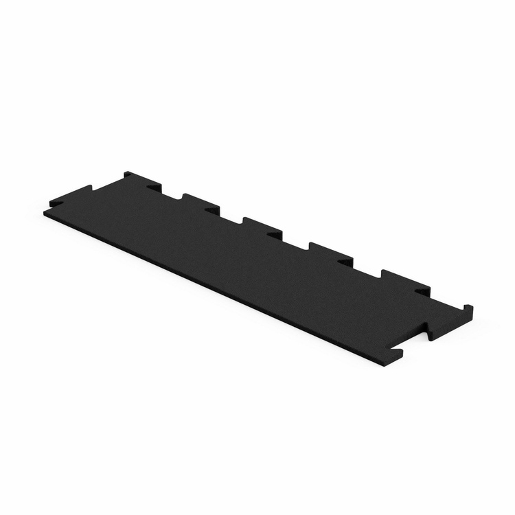 Bok profesjonalnej podłogi pod wolne ciężary Premium puzzle czarny - Marbo Sport