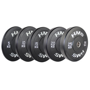Obciążenie olimpijskie gumowane BBR15 15 kg - HMS