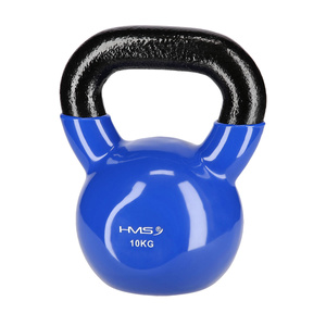 Hantla winylowa żeliwna kettlebell 10 kg - HMS