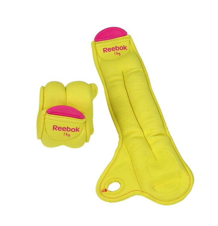 Obciążniki na nadgarstki 2 x 1kg 11071YL - Reebok