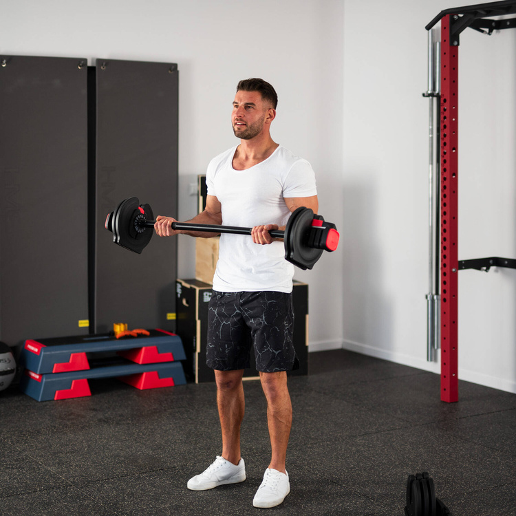 Zestaw regulowanych sztangielek SGR40 PRO 2w1 43,5 kg - HMS