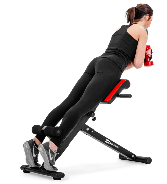 Ławka rzymska do grzbietu HS-1016 - Hop Sport