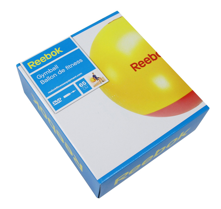 Piłka gimnastyczna 65 cm dwukolorowa 40016MG - Reebok