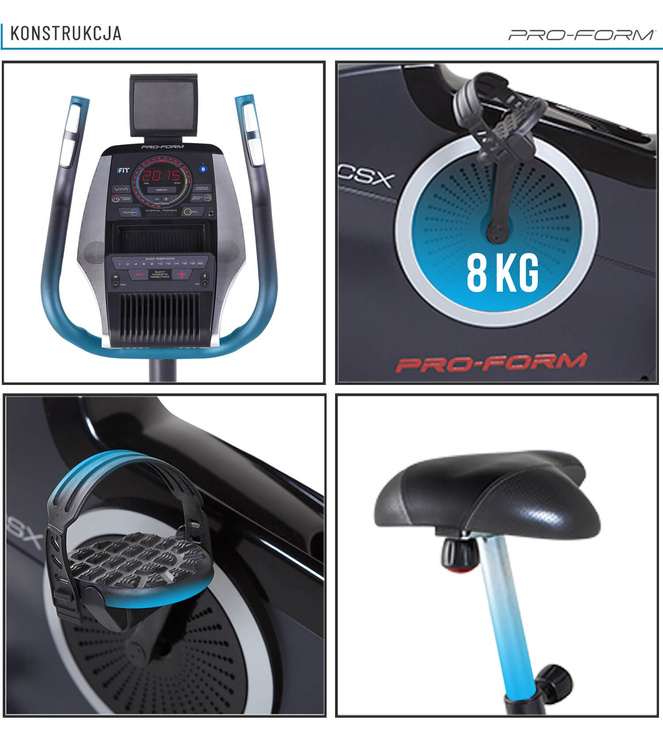 Rower Poziomy Programowany 225 CSX - ProForm