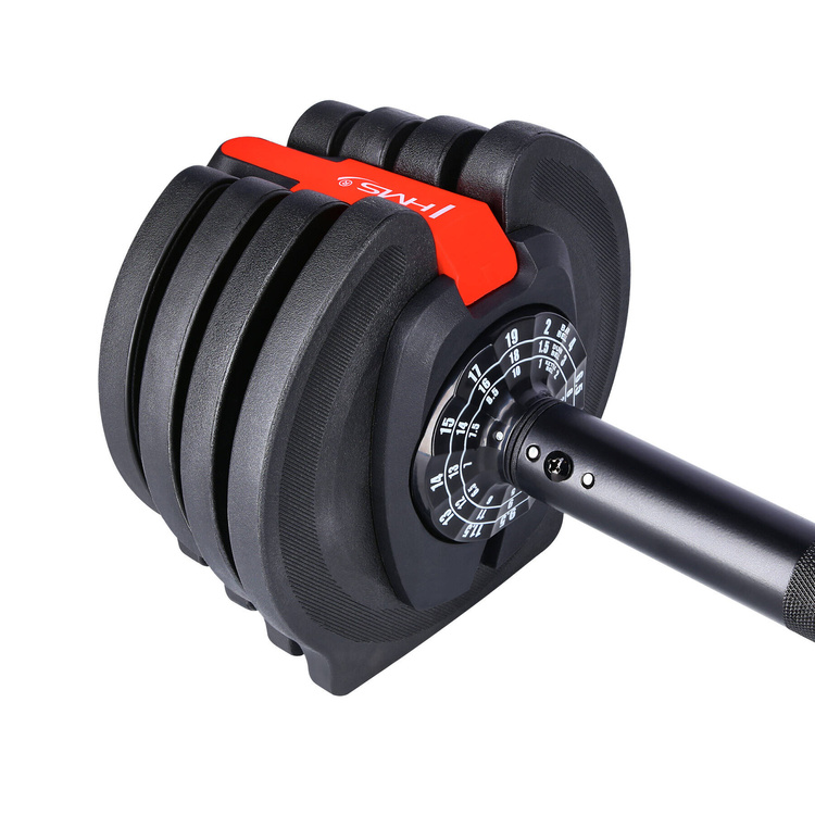 Zestaw regulowanych sztangielek SGR18 PRO 3w1 41 kg - HMS