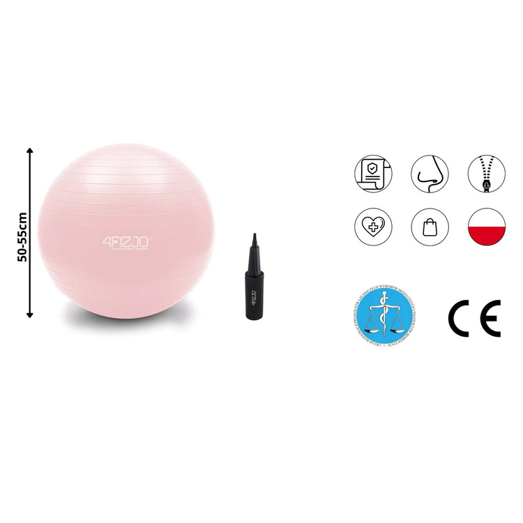 Piłka gimnastyczna dmuchana 65CM