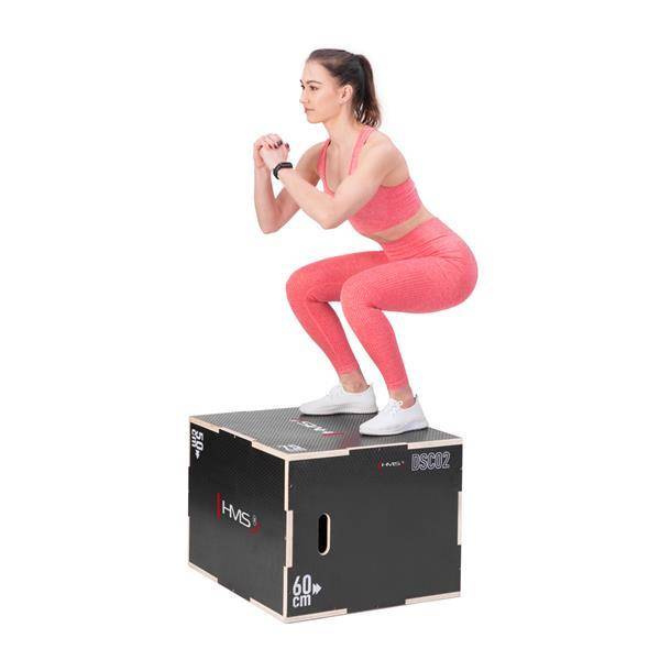 DSC02 Skrzynia plyometryczna wzmocniona 750x600x500 mm HMS