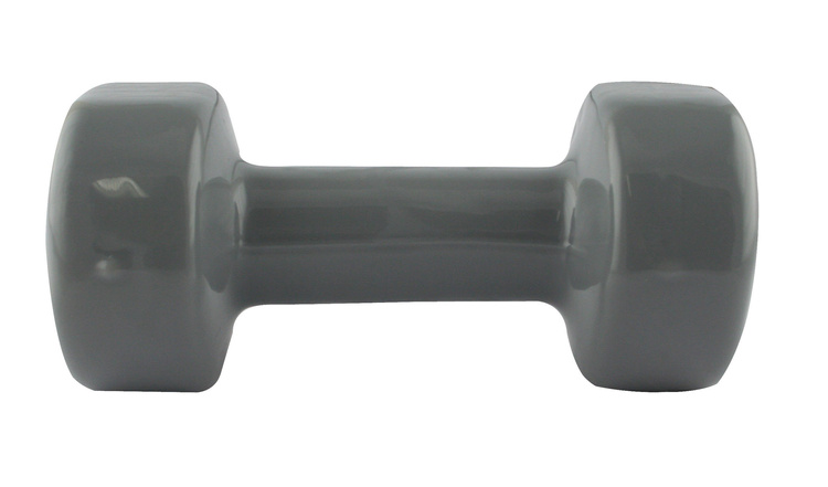 Hantel żeliwny pokryty winylem 5 kg - HMS