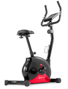 Rower magnetyczny HS-030H Juke czarno-czerwony - Hop Sport