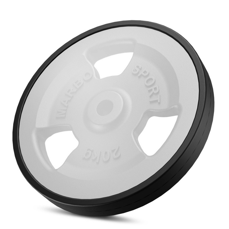 Obciążenie żeliwne gumowane 20 kg MW-O20G-kier - Marbo Sport