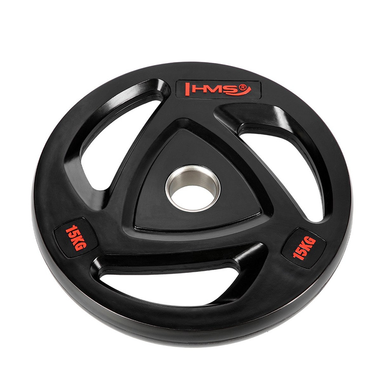 Obciążenie olimpijskie gumowane TOX15 15 kg - HMS