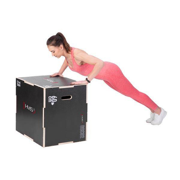 DSC02 Skrzynia plyometryczna wzmocniona 750x600x500 mm HMS