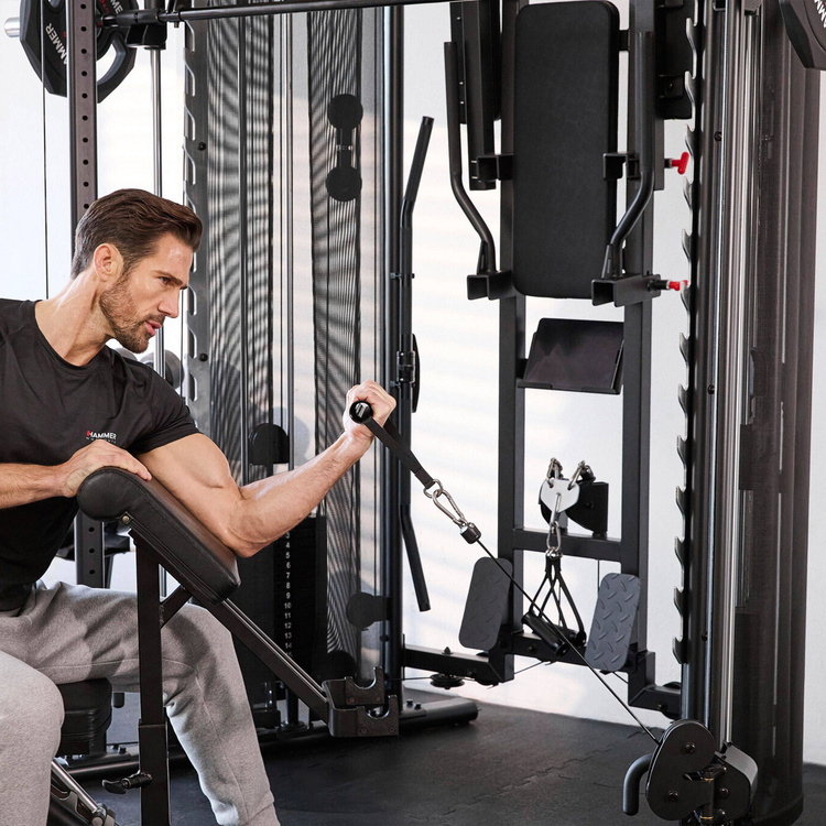 Brama treningowa HAMMER MAXIMUM AUTARK 10.0 z ławką treningową HAMMER MAXIMUM AUTARK