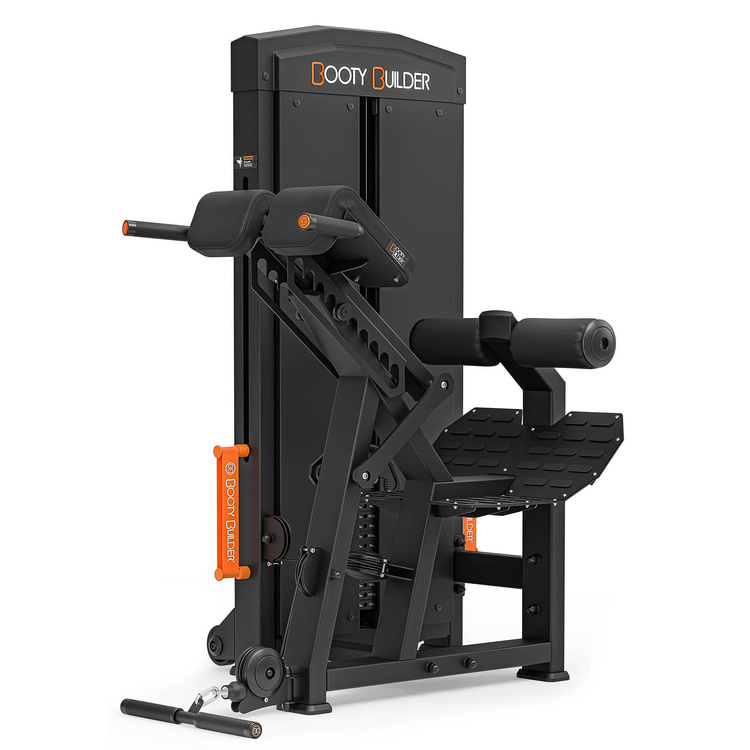 Maszyna ze stosem do treningu dolnych mięśni pleców i posladków BB Back Extension - Booty Builder