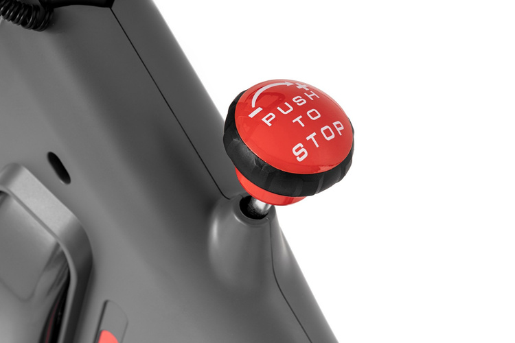 Rower spiningowy HS-065IC Delta czerwony - Hop Sport