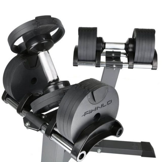 Hantle systemowe ze stojakiem Smartlock 20 kg - Finnlo