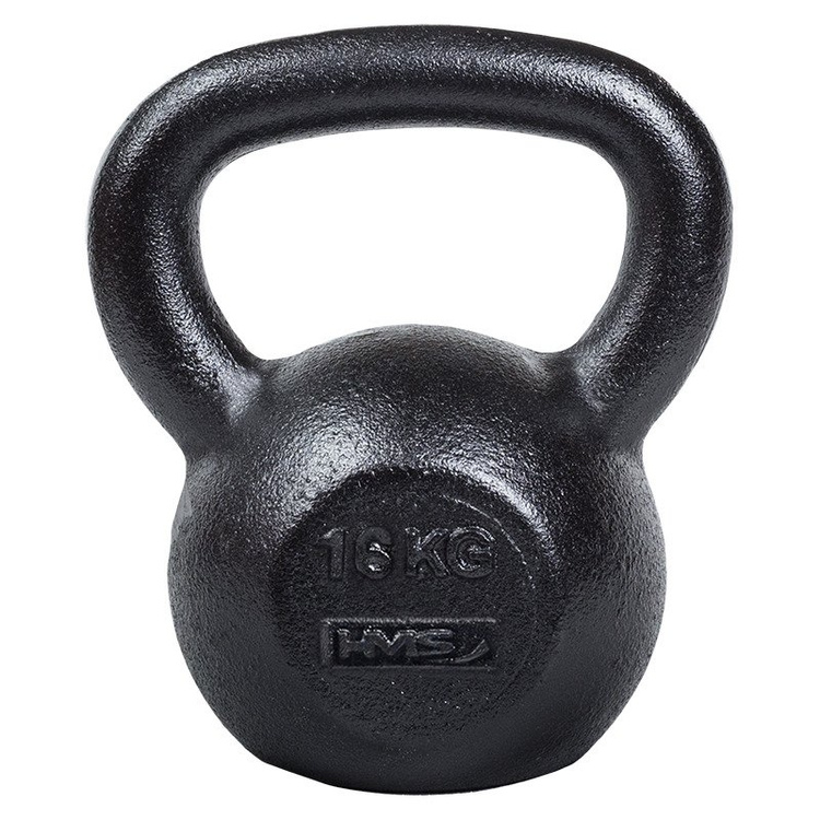 Hantla kettlebell żeliwna KZG 16 kg - HMS