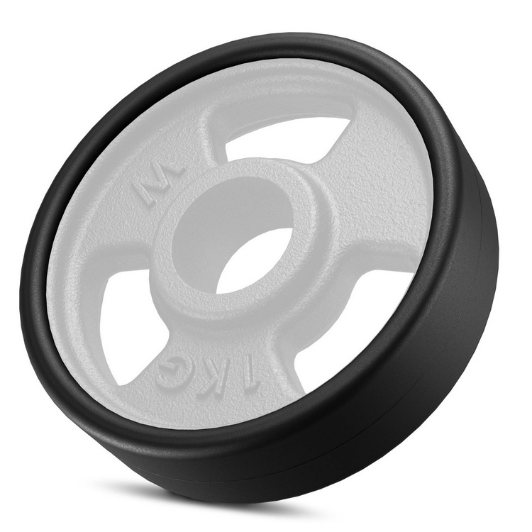 Obciążenie żeliwne gumowane 1 kg MW-O1G-kier - Marbo Sport