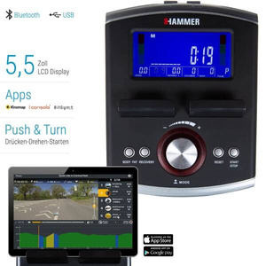 Rower treningowy CARDIO MOTION BT - Hammer