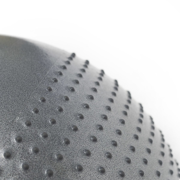 Piłka gimnastyczna masująca YB03 65 cm szara - HMS