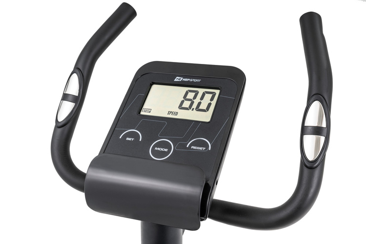 Rower magnetyczny HS-2080 Spark czarno-srebrny - Hop Sport