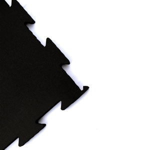 Profesjonalna podłoga pod wolne ciężary Premium puzzle czarna - Marbo Sport