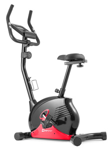 Rower magnetyczny HS-030H Juke czarno-czerwony - Hop Sport
