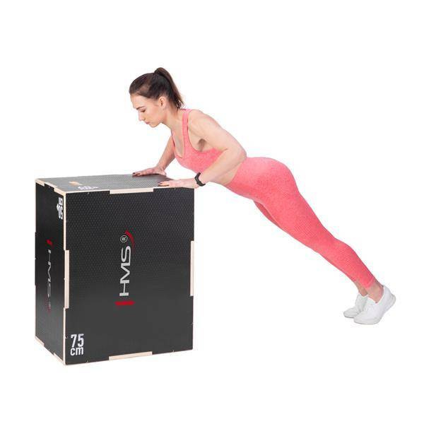 DSC02 Skrzynia plyometryczna wzmocniona 750x600x500 mm HMS