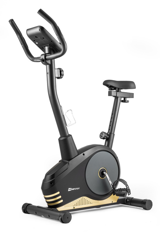 Rower magnetyczny HS-2080 Spark czarno-złoty - Hop Sport