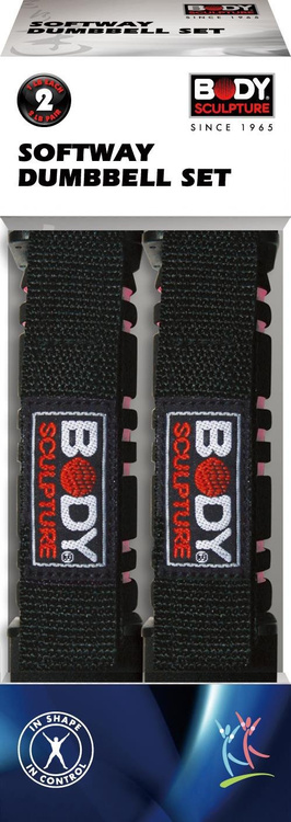 Hantle z uchwytem 2 x 0,5 kg SW 312 - Body Sculpture