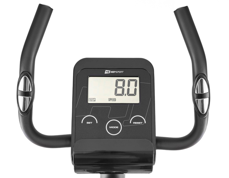 Rower magnetyczny HS-2080 Spark czarno-turkusowy - Hop Sport