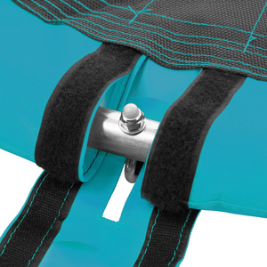 Huśtawka wisząca bocianie gniazdo Ø100 cm turkusowe - NILS