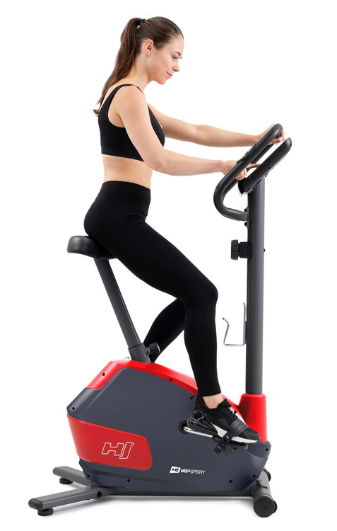 Rower magnetyczny HS-035H Leaf czerwony - Hop Sport
