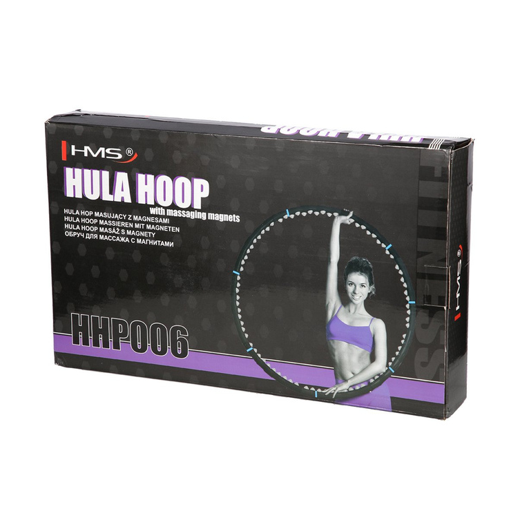 Hula-Hop masujący z magnesami 98 cm HHP006 - HMS