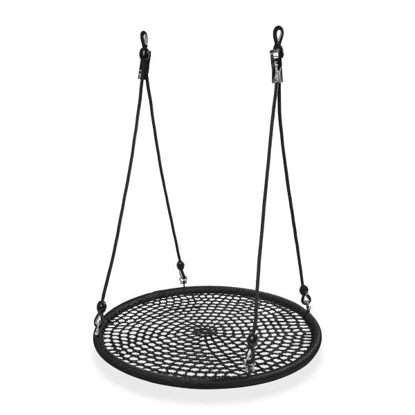 Huśtawka bocianie gniazdo 120 cm Deluxe czarna - Ubeform