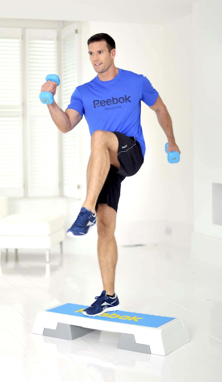 Step z DVD 11150CY niebieski - Reebok