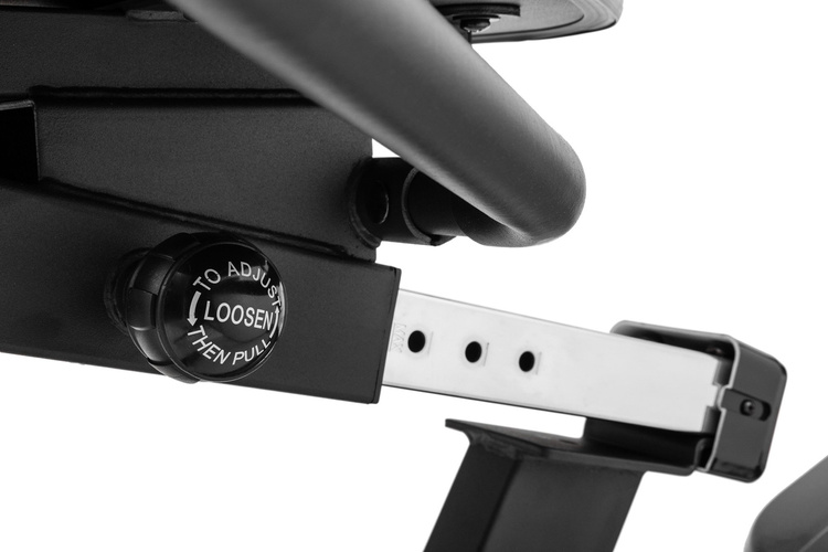 Rower poziomy HS-060L Pulse srebrny - Hop Sport