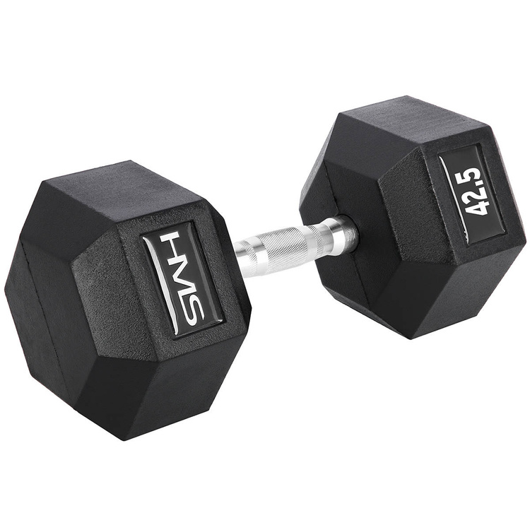 Hantla stalowa gumowana Hex Pro 42,5 kg - HMS