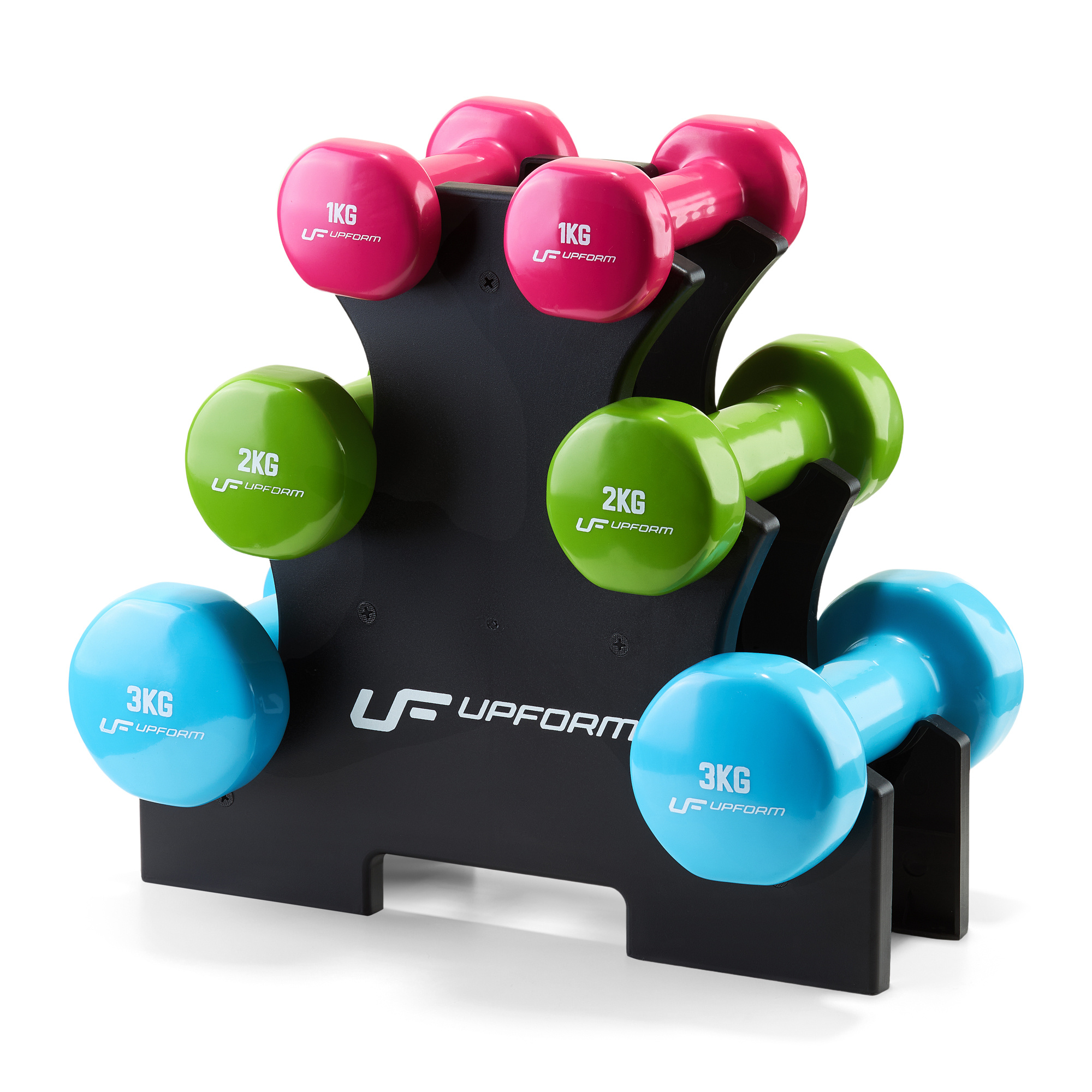 3-poziomowy stojak na hantle fitness - UpForm