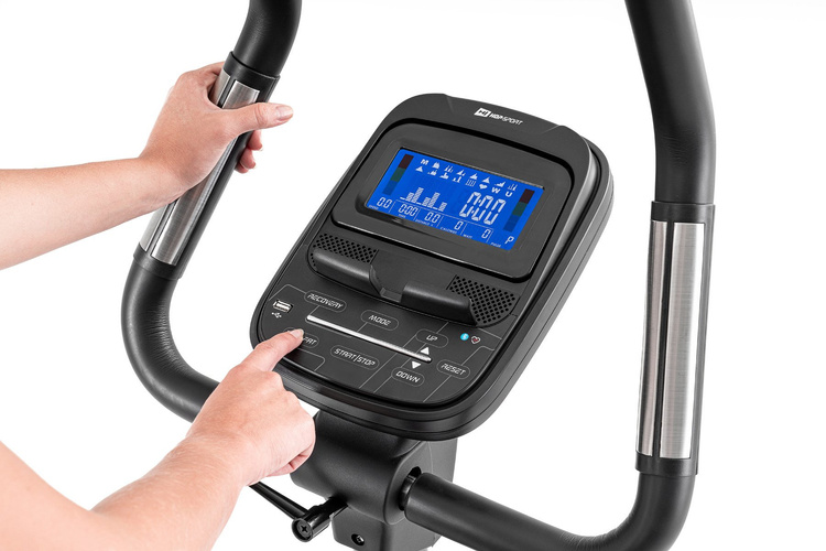 Rower elektromagnetyczny HS-095H Strike czarny - Hop Sport