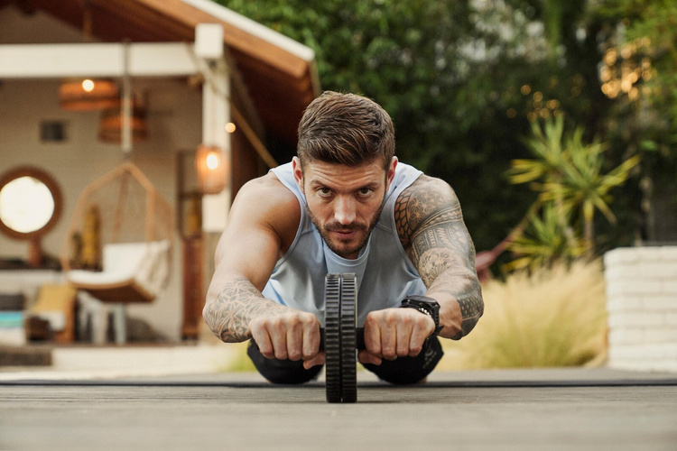 Zestaw Centr Core Kit - piłka, slamball, ab roller, slider disc (CAK)