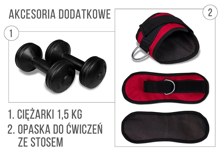 Atlas z ławką BMG 4700 - Body Sculpture