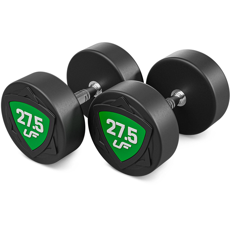 Zestaw hantli stałych poliuretanowych 27,5-37,5kg (skok co 2,5kg) 325 kg – UpForm