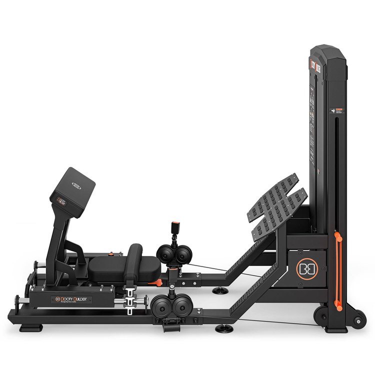 Maszyna ze stosem do treningu mięśni pośladkowowych BB V8 - Booty Builder