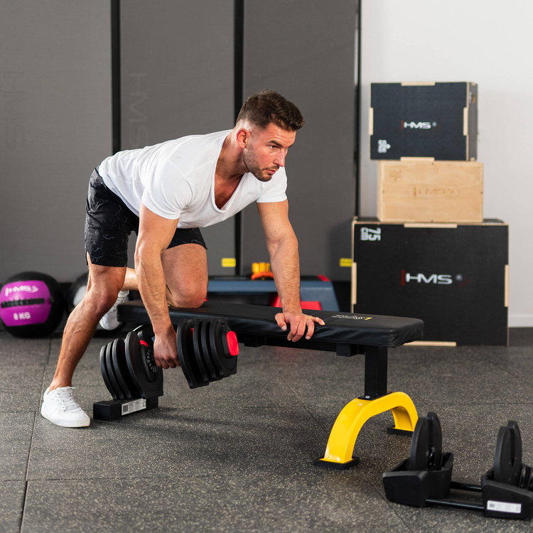 Zestaw regulowanych sztangielek SGR40 PRO 2w1 43,5 kg - HMS