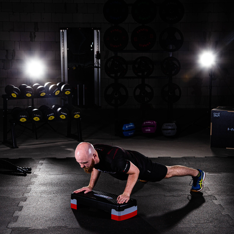 Step do aerobiku AS003 czarny - HMS