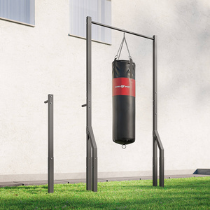 Drążek do podciągania zewnętrzny z uchwytem na worek i krótkimi poręczami do dipów MO-Z3 - Marbo Sport