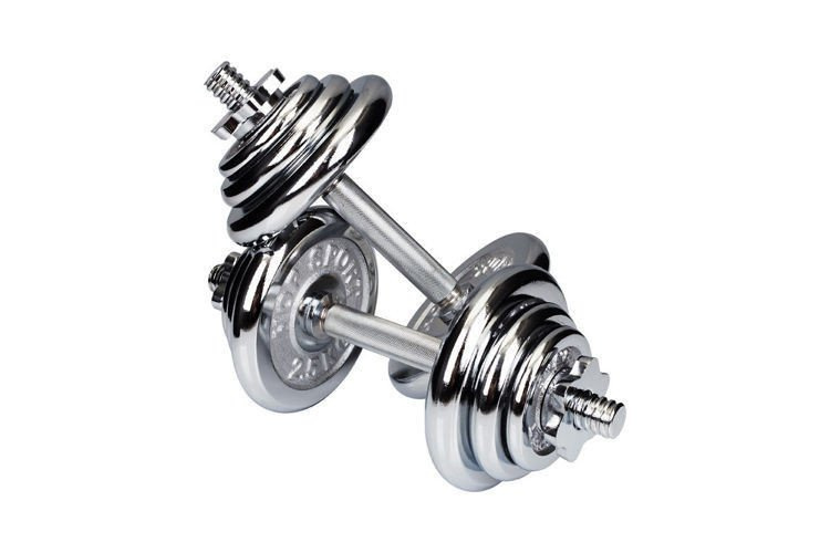 Hantle chromowane 2 x 10 kg - Hop Sport