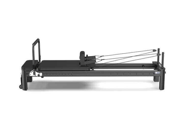 Reformer do Pilatesu PTX8000 Aluminiowy (Full Track) Toorx Liveness – Łóżko do Pilatesu Black Pearl (PTX-8000BP)
